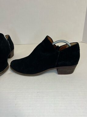 Lucky Brand Brett Ankle bootie Black Size 8M‎